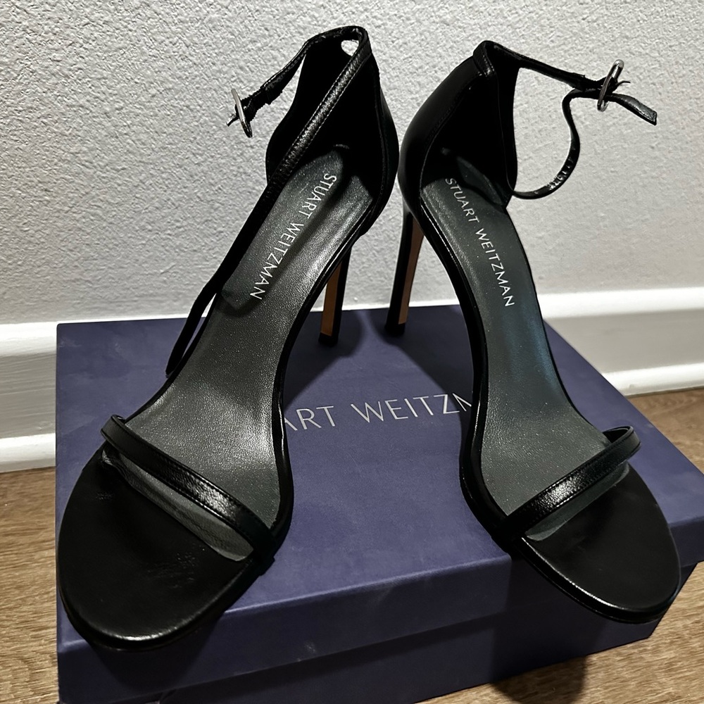 Stuart Weitzman Nudistcurve sandals size 38, worn once. Ideal condition